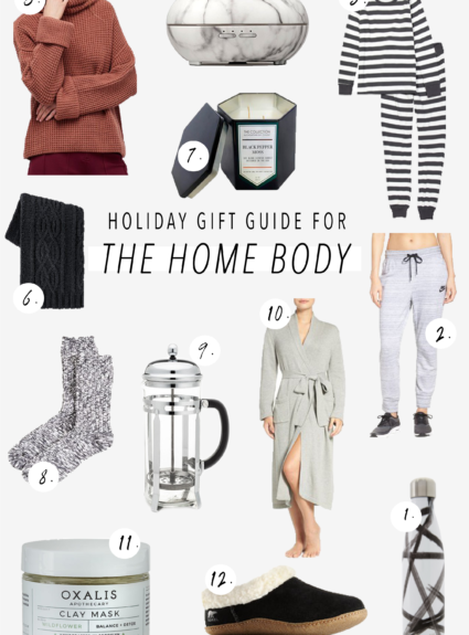 Holiday Gift Guide // For the Home Body
