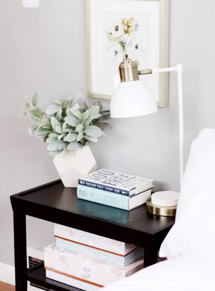 Styling a Nightstand // 5 Elements